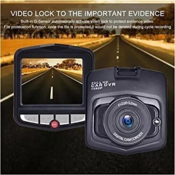 2.4 Inch Full HD 1080P Dash Cam, Car DVR Front Or Rear Camera Night Vision G Sensor - Image 3